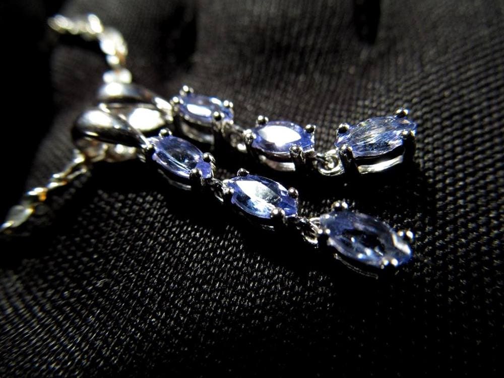 タンザナイト ペンダント ブルーゾイサイト Silver925 アクセサリー