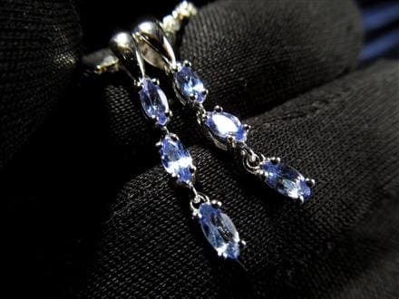 タンザナイト ペンダント ブルーゾイサイト Silver925 アクセサリー