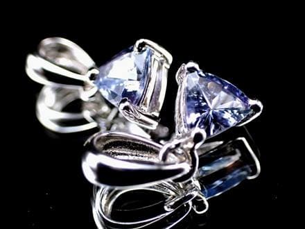 タンザナイト ペンダント ブルーゾイサイト Silver925 ネックレス