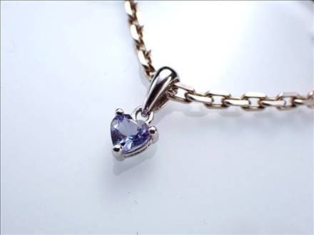 タンザナイト ペンダント ブルーゾイサイト Silver925 ネックレス