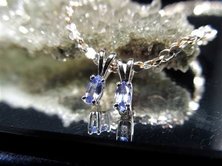 タンザナイト ペンダント ブルーゾイサイト Silver925 アクセサリー