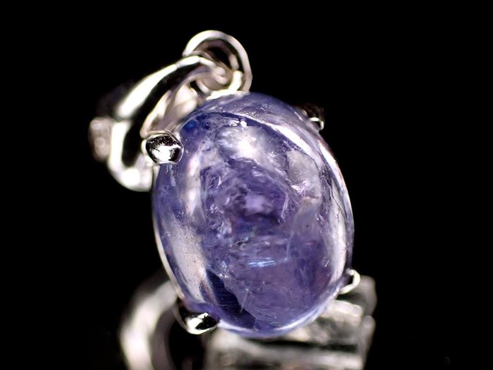 タンザナイト ペンダント ブルーゾイサイト Silver925 ネックレス