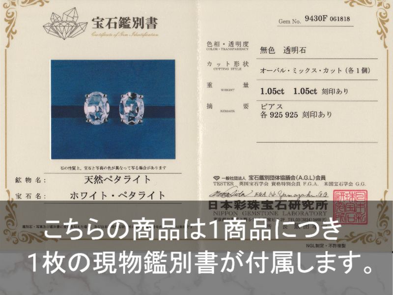 ペタライト鑑別
