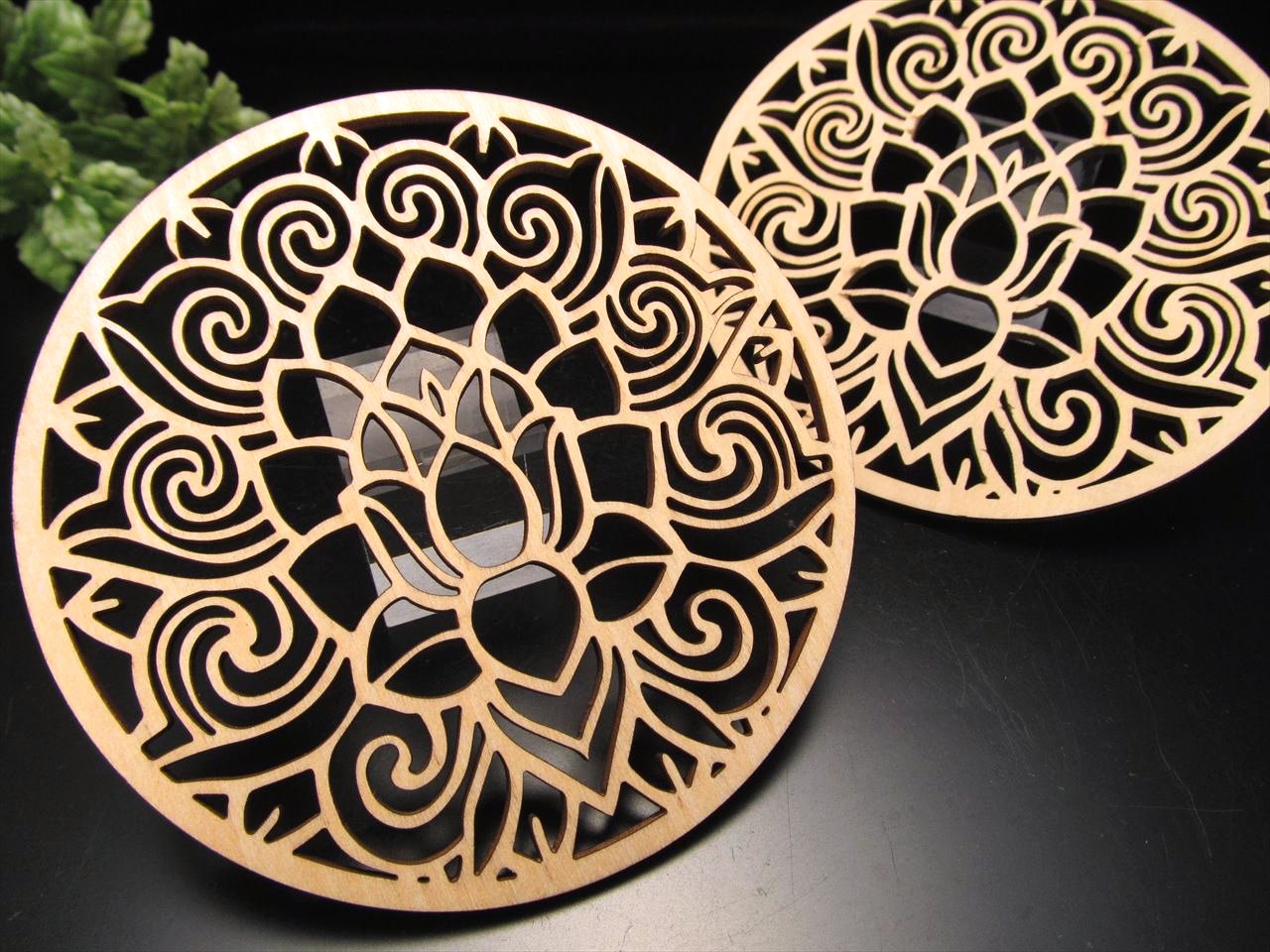 木製コースター