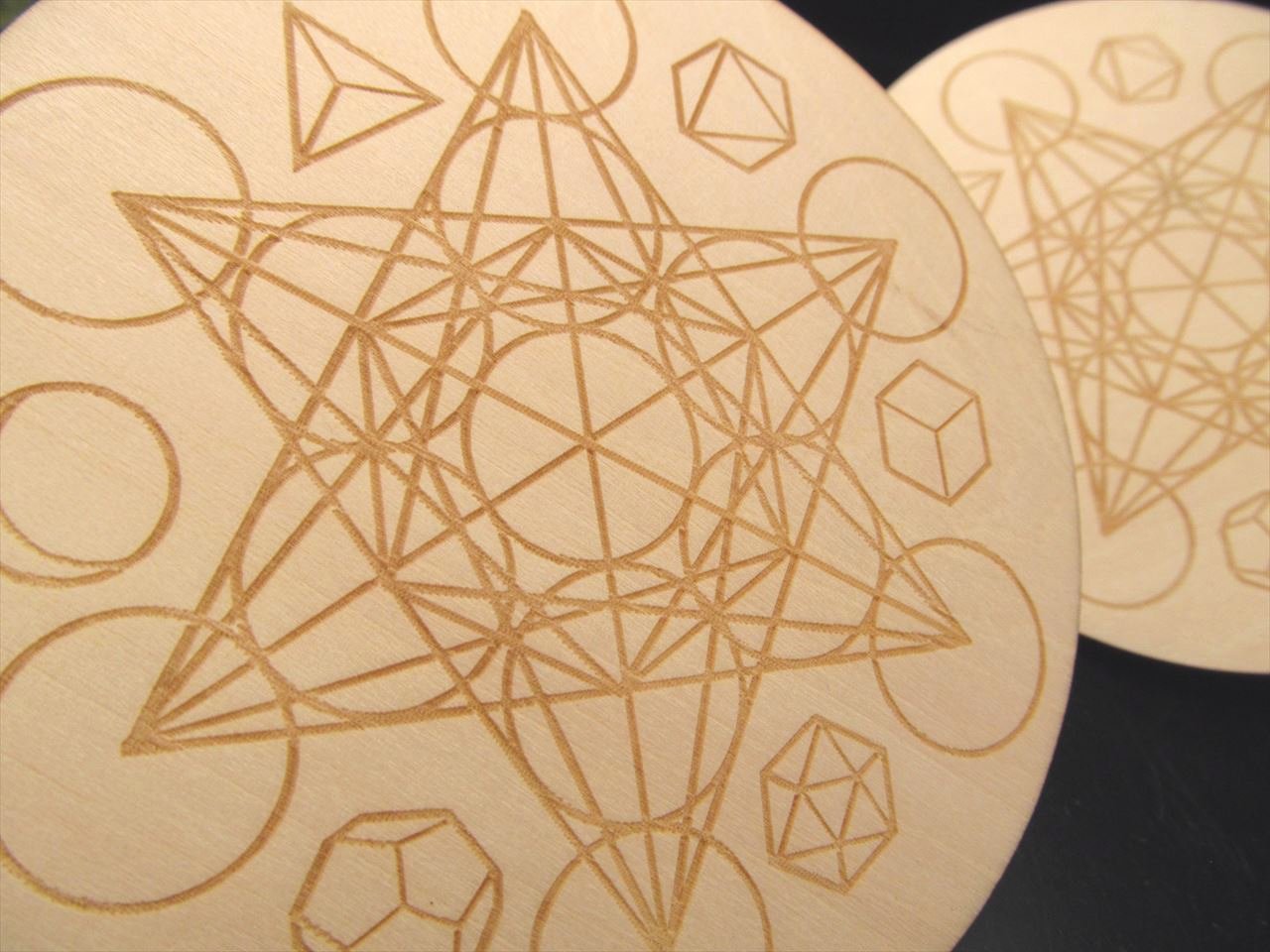 木製コースター