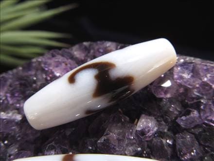 希少福壽白天珠 至純天珠 天珠 天珠卸 てんじゅ