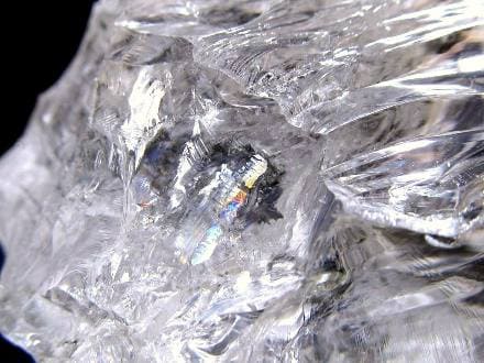 かっこみ水晶 水晶 置物 一級宝石研磨士 クリスタル