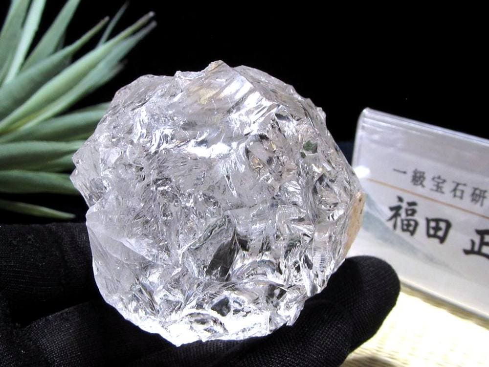 かっこみ水晶 水晶 置物 一級宝石研磨士 クリスタル