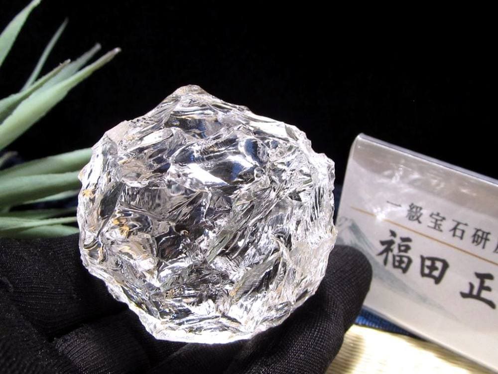 かっこみ水晶 水晶 置物 一級宝石研磨士 クリスタル