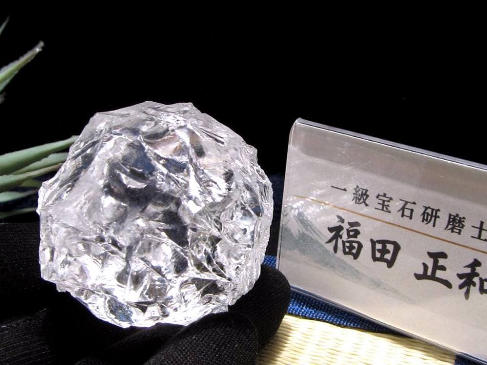 かっこみ水晶 水晶 置物 一級宝石研磨士 クリスタル