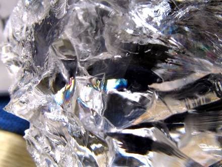 かっこみ水晶 水晶 置物 一級宝石研磨士 クリスタル