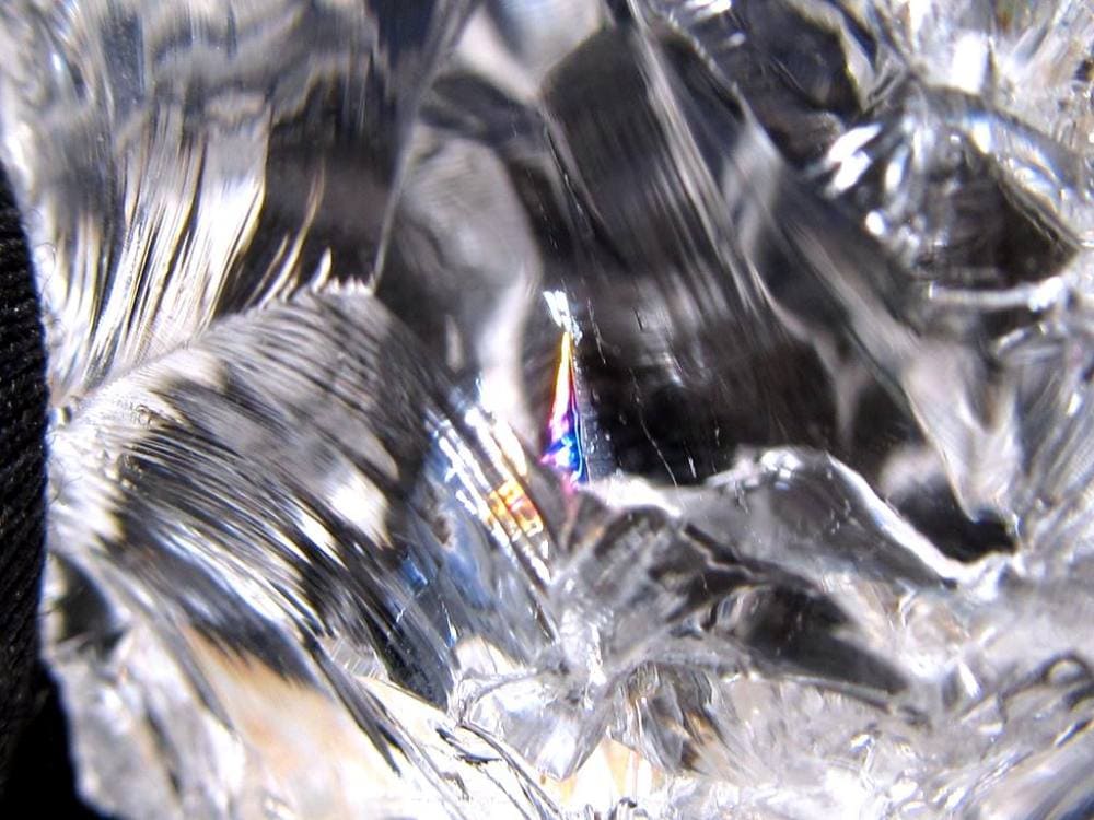 かっこみ水晶 水晶 置物 一級宝石研磨士 クリスタル
