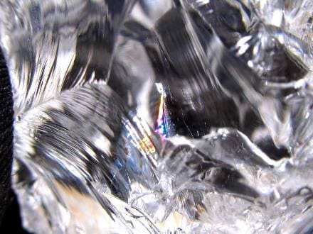 かっこみ水晶 水晶 置物 一級宝石研磨士 クリスタル