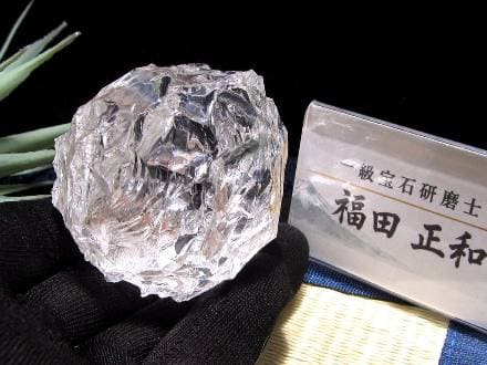 かっこみ水晶 水晶 置物 一級宝石研磨士 クリスタル