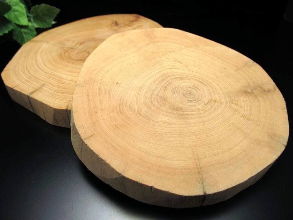 崖柏木 ヤーバイ コースター 天然木 切り株