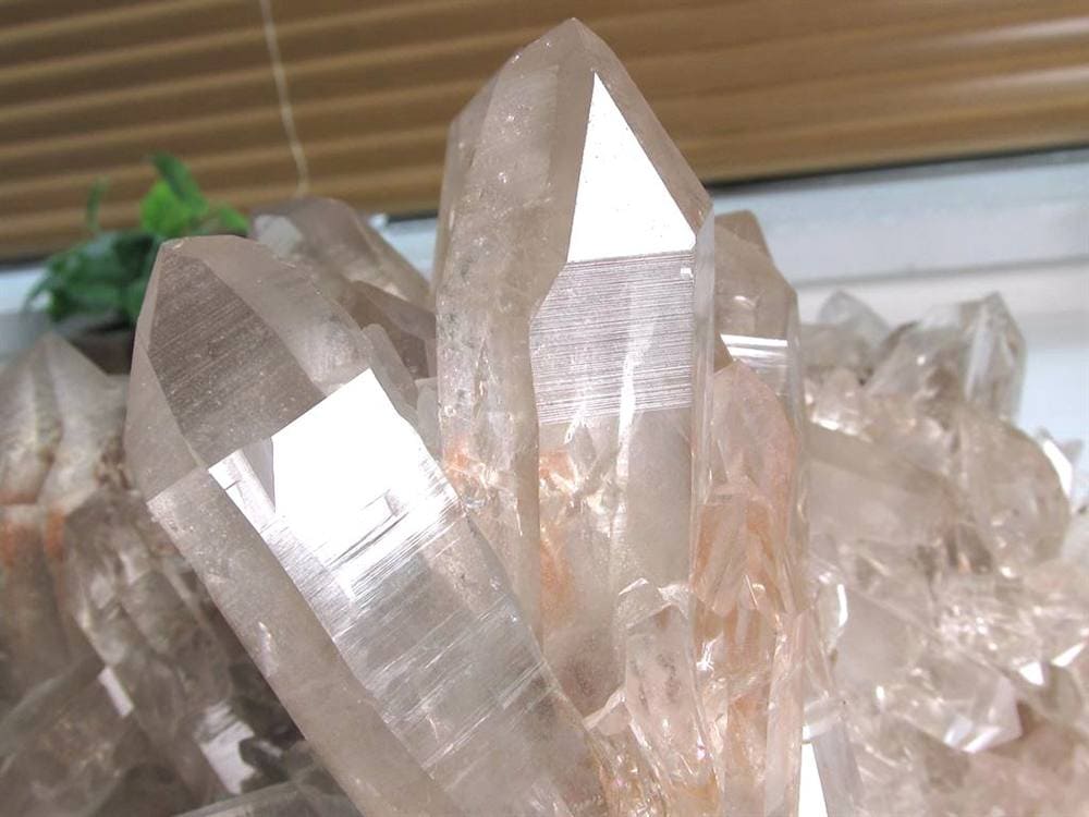 マニカランクォーツ 原石 水晶 マニカラン産 クラスター