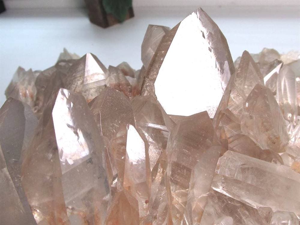 マニカランクォーツ 原石 水晶 マニカラン産 クラスター