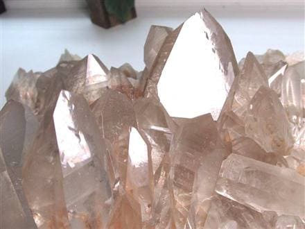 マニカランクォーツ 原石 水晶 マニカラン産 クラスター