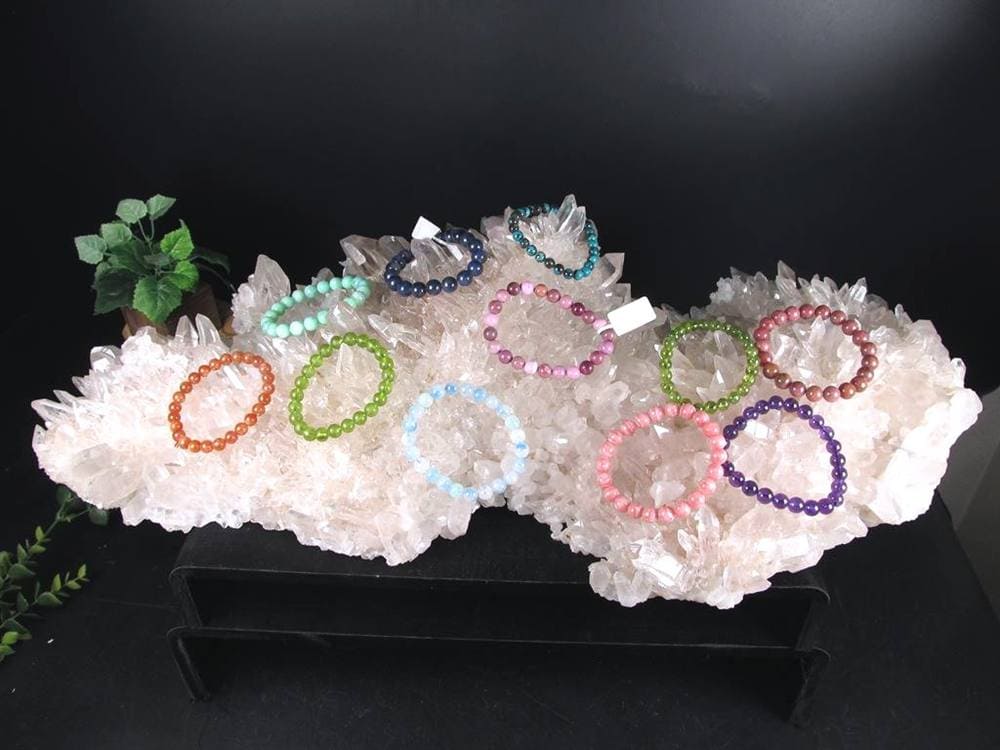 マニカランクォーツ 原石 水晶 マニカラン産 クラスター
