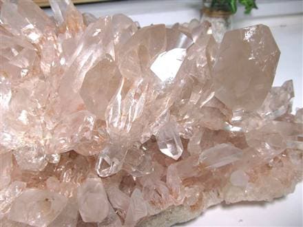 マニカランクォーツ 原石 水晶 マニカラン産 クラスター