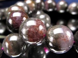 大玉ラリマー17mm１粒と7Aランク天然保証水晶ロンデルクリスタル❣️ 特別価格/高品質]ラリマー大玉ブレスレット（約19.5mm玉） - 埼玉県