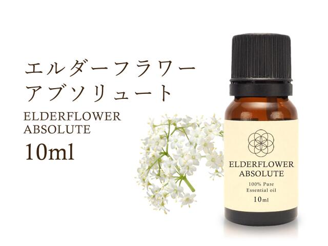 エルダーフラワー アブソリュート エッセンシャルオイル10ml