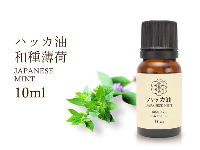 ハッカ油 和種薄 エッセンシャルオイル10ml